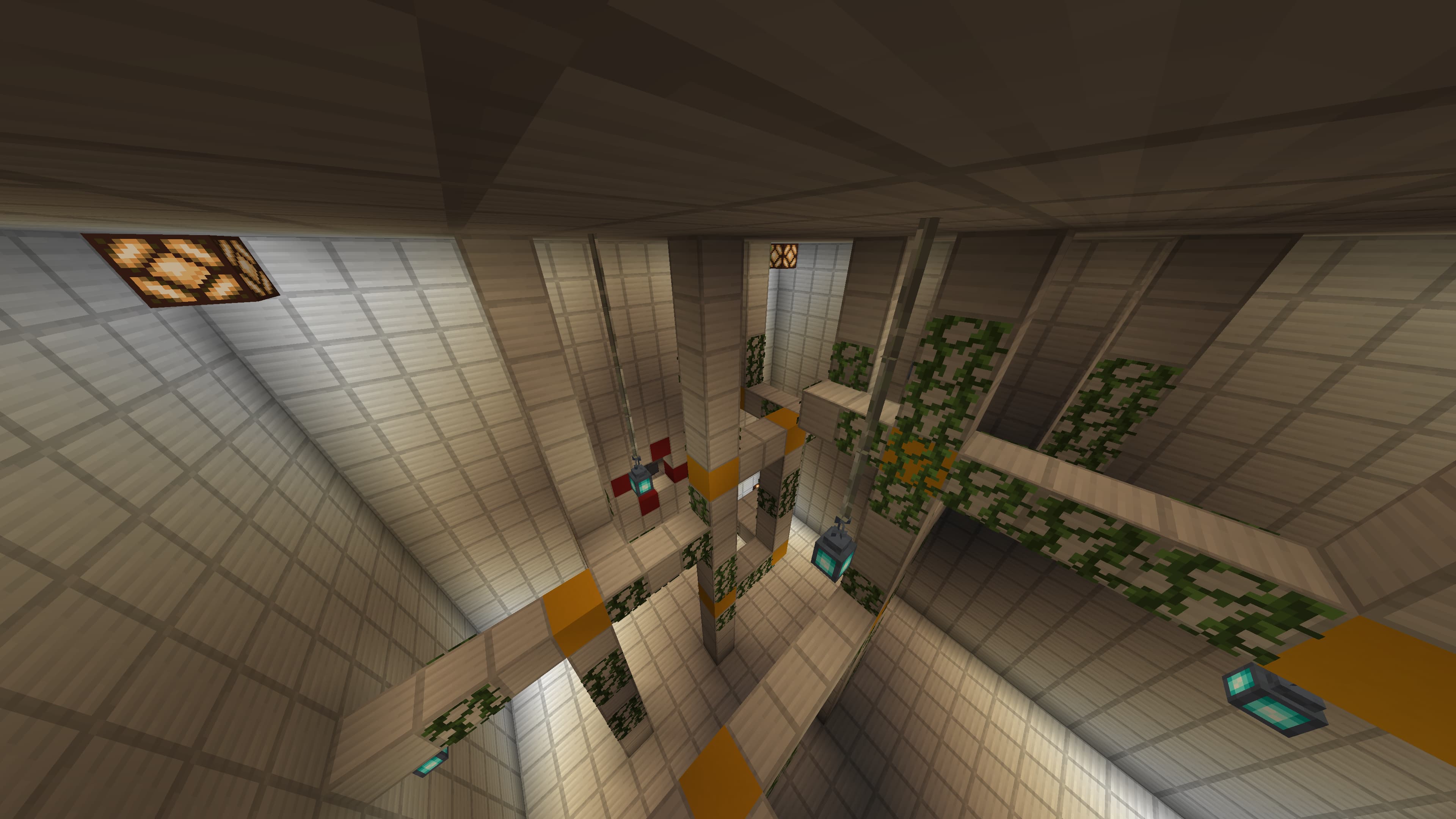 Screenshot of Shivering Halls Elytra race track