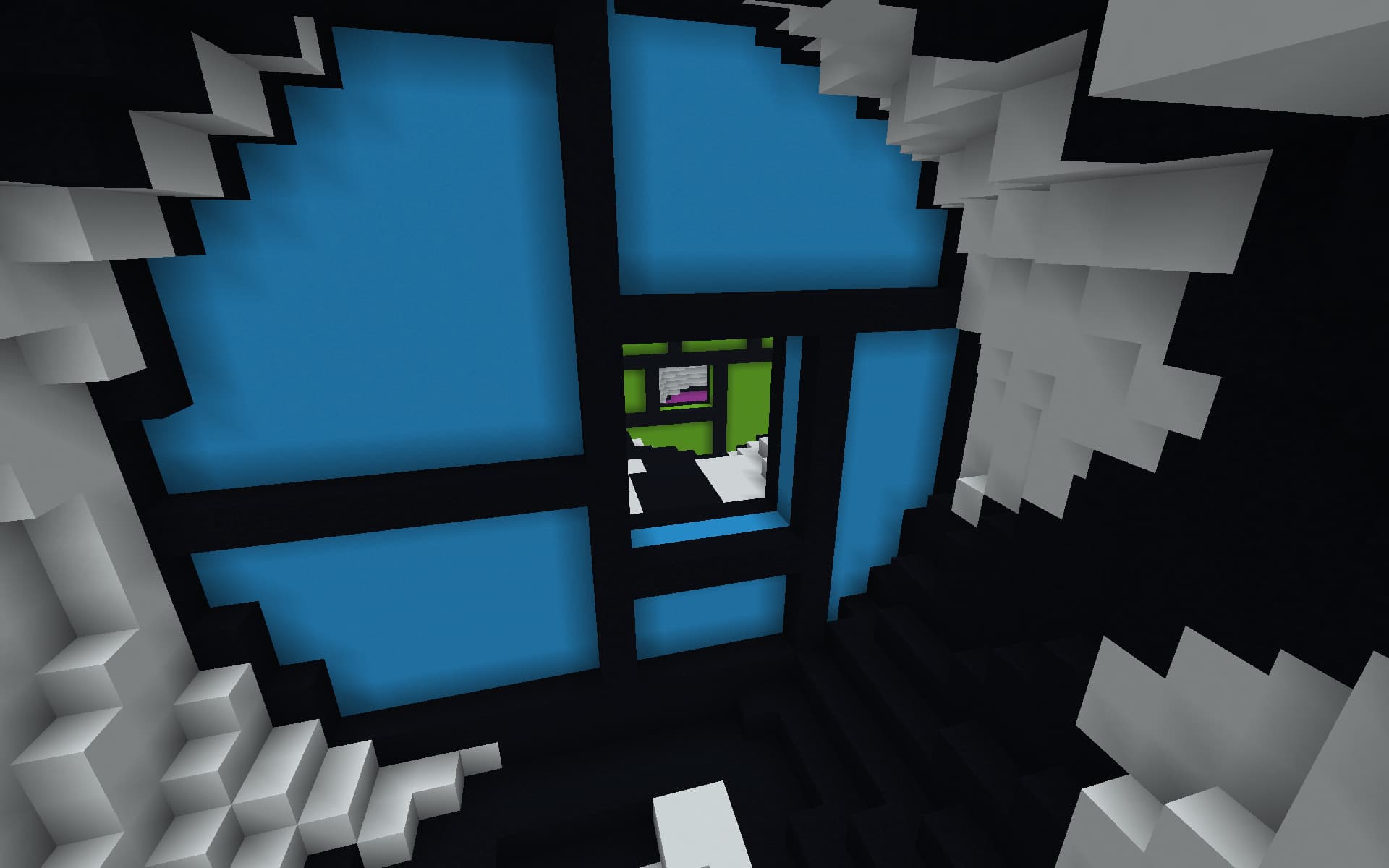 Screenshot of factory secret level Elytra race track